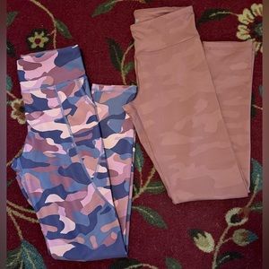 Girls Old Navy active leggings, like new